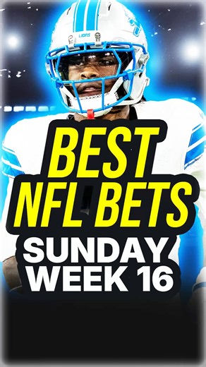 TOP NFL PICKS Sunday Week 16! | NFL Best Bets & Predictions | NFL Week 16 Bets