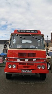 D&F Coleman Timber Merchants Classic ERF at Coleford Transport Festival | Matt Powell Transport Photography