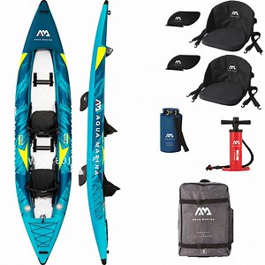 Pompowany kajak AQUA MARINA STEAM 412 - dwuosobowy - model 2022 | WIOSŁUJCIE.PL