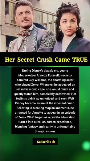 Annette Funicello’s Hidden Love for Zorro Actor EXPOSED. #annette