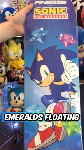 This Sonic Skateboard is AWESOME!