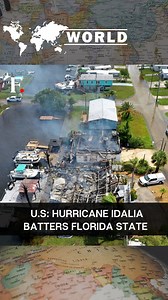 57K views · 1.2K reactions | #FPReels | Watch: Hurricane Idalia Leaves Massive Trail Of Destruction In Florida Drone footage shows the aftermath of Hurricane Idalia that battered US' Florida state. The strong winds left debris and flattened structures spotted across Florida's Horseshoe Beach town, while heavy rains led to flooding. | Firstpost | Facebook