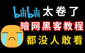 b站太卷了！冒死上传的暗网黑客教程都没人敢看！网络安全/渗透测试/web安全/kali Linux/社会工程学/SQL注入