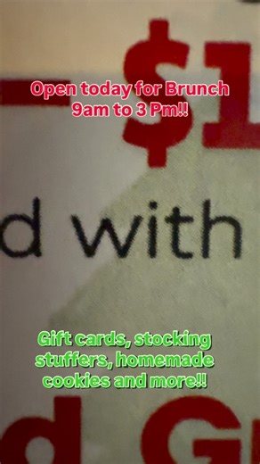 Christmas Eve we’re open 9am to 3pm! Special brunch menu- gift cards - stocking stuffers- and cookies!! | Corktown Eatery and Bar