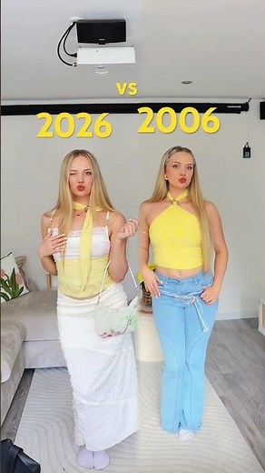 Y2K Fashion 🤍 2006 vs 2026 Styling