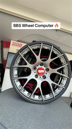 Vintage BBS Wheel Computer