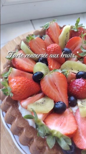 🍓🫐 A light and quick fruit tart dessert 🍰 Details in description #recipe #dessert #food