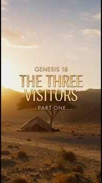Book of Genesis Chapter 18 Part 1 The Three Visitors #bible #abraham #biblevision #jesus #fyp