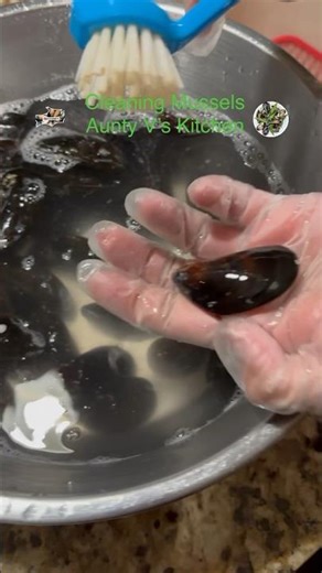 How to Clean Mussels #mussels #seafood #holidayrecipes #christmas2023