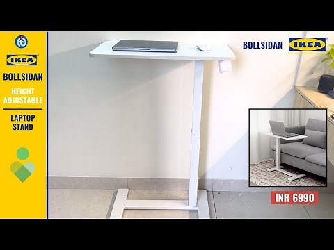 IKEA BOLLSIDAN Height Adjustable Laptop Stand | Unboxing, Assembly & Review