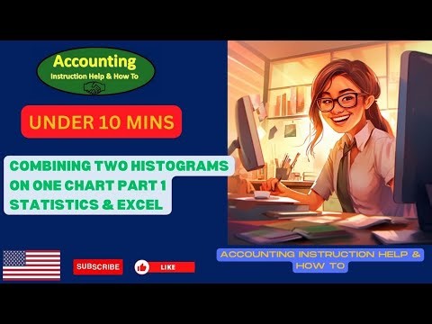Combining Two Histograms on One Chart Part 1 Statistics & Excel