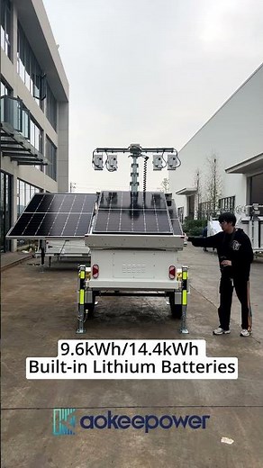 The Solar Solar Light Tower Trailer: A One-stop Solution for All Your Lighting, Power