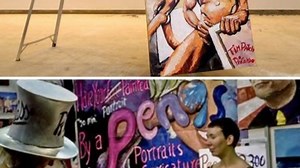 Pricasso, artistul care isi foloseste cele mai intime parti in loc de pensula. Si o face chiar bine