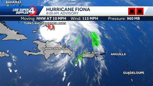 Hurricane Fiona: Latest track, spaghetti models, forecast from WYFF News 4 meteorologists
