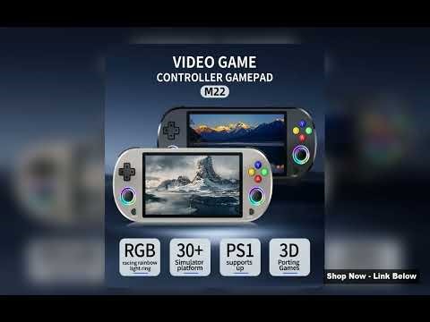 M22 Pro Retro Handheld Game Console 50 HD 19201080 IPS Display Support LINUX Emelec 43 for PSP Porta