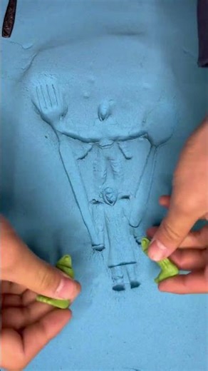 I made🤩 squid game characters out of 🕶️liquid metal #bulun#liquidmetal #squidgame #toys