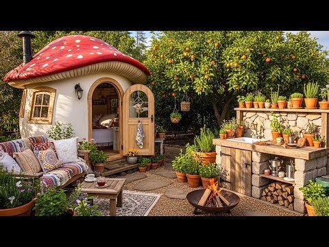 45 This Cozy Mushroom Tiny House Looks Like A Fairytale Come To Life