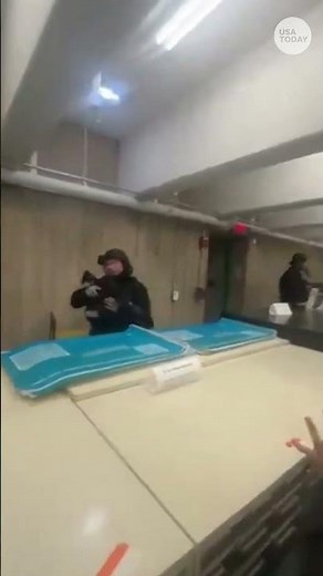 Brown University students escorted from library to safety by police