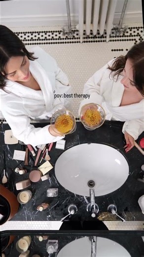 Getting ready for a girls' night out