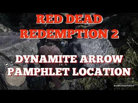 RDR2 DYNAMITE ARROW PAMPHLET LOCATION