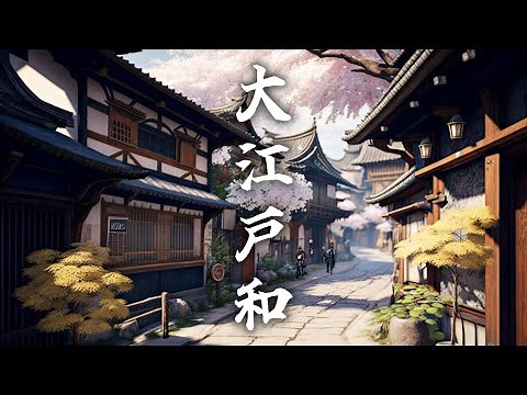 【和風BGM】陽気な大江戸 朗らかな尺八と琴の和風曲 【作業用BGM・著作権フリー】