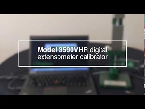 Epsilon Technology Model 3590VHR digital extensometer calibrator with software