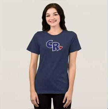 Creek Rat | CreekRat Co. | Vintage CR❤️ Logo Bling Drop