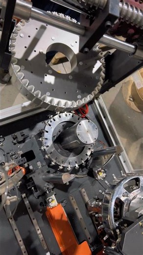 Automated production process of excitation rotor of brushless alternator #generator