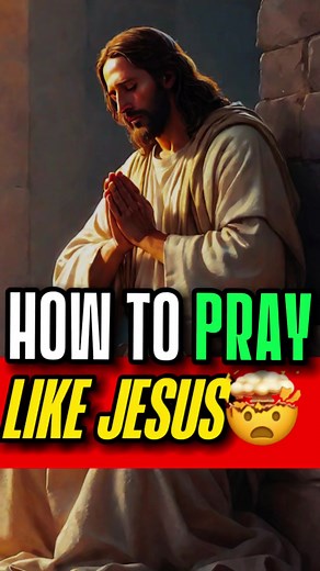 HOW TO PRAY like JESUS🤯 #pray #prayer #jesus #god #bible | Steve Marques