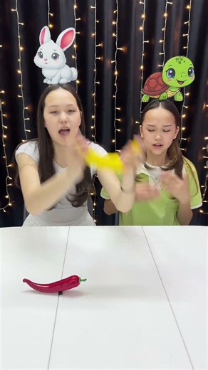 TURTLE AND RABBIT ASMR EATING #youandmeshow