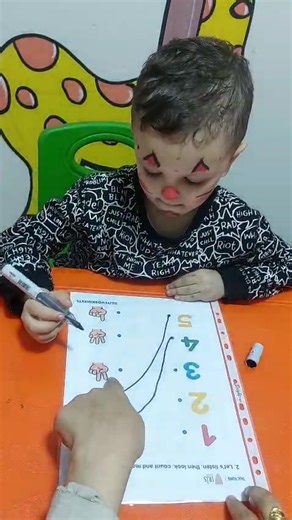 12 reactions | Math class123 Teaching kids to match numbers"✍️✍️❤️ Zahraa kids academy  | تيتشر زهراء | Facebook