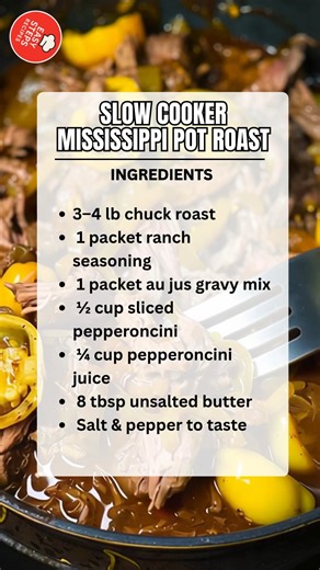 24K views · 152 reactions | Slow Cooker Mississippi Pot Roast ...