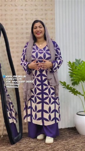 Suruma Designer Hub & Wedding on Instagram: "ST4295-SEMI PARTY WEAR COTTON FABRIC THREAD WORK AND HAND WORKED LONG CO-ORD SET •For the complete details of the product pay a visit to our website: www.suruma.in •For WhatsApp Order DM to this number 9961555562,-977855562 •For any queries please feel free to contact us on our official WhatsApp Number: 9526555562,(it will take some time for reply, kindly wait"