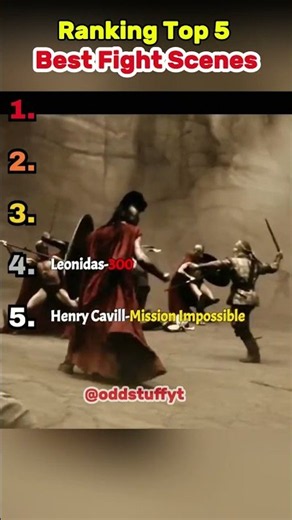 Ranking 5 Best Fight Scenes of All Time 🔥🔥 #action #fightscene #ranking #actionmovies #shorts