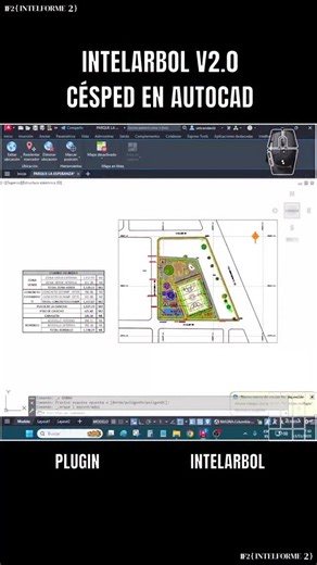 Intelarbol v2.0 - Césped en AutoCAD 🌳 Crea vegetación en AutoCAD; ahora puedes crear bosques, rastrojos, cultivos y toda clase de vegetación dando clic en las polilineas. Plugin para #autocad y #civil3d ¿Te gusta este tipo de contenido? ¡Dale like 👍 y compártelo para ver más en mi canal! 📲 No olvides seguirme para conocer más herramientas y tips como este. | Intelforme2