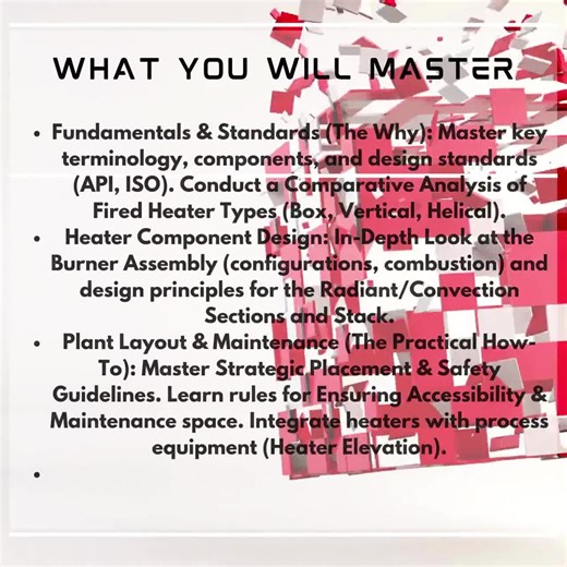 Master Fired Heater Design: Piping, Layout & Burner Systems Course - Etsy Australia