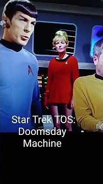 Star Trek TOS (1966) Review - Doomsday Machine, Classic Vintage Retro Sci-Fi TV, Shatner, Nimoy, CGI