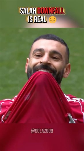 Salah Downfall 😔💔 #football #shorts