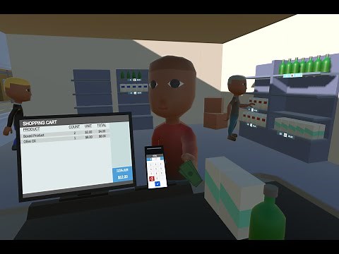 Unity Asset Store - Store Simulator & Supermarket Game Template - Trailer