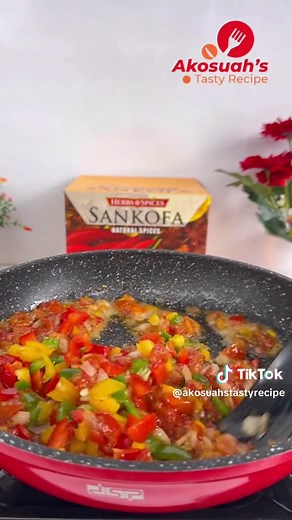 Delicious Ghanaian Egg Stew Recipe with Spinach and Bell Peppers