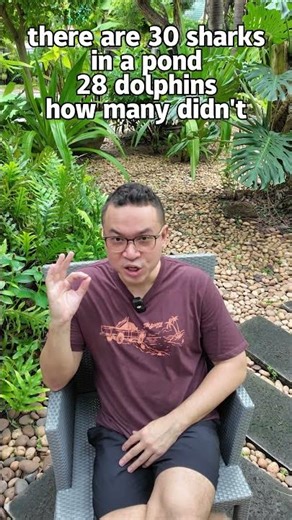 Learn English Sharks and Dolphins - So how many didn't ? #english #funny #short #learnenglish