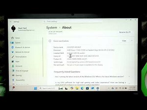 LENOVO ThinkPad T495 – How to Find Device Specifications