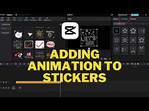 CapCut PC Tutorial: Adding Animation to Stickers in Your Videos | Three Easy Methods