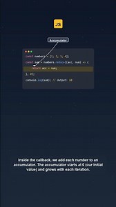 **JavaScript's `Array.prototype.reduce()` for Aggregation** | Javascript Tutorial #shorts #coding