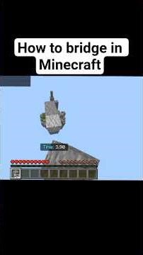 How to Speed Bridge in Minecraft Bedwars (tutorial / tips / 2026)