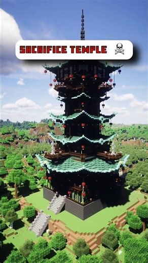 The CREEPIEST Temple Build in Minecraft! 🔨