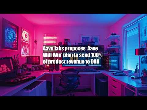 Aave labs proposes ‘Aave Will Win’ plan to send 100% of product revenue to DAO