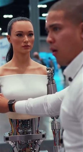 Guy Tries Out the Newest Girlfriend Robot at First Date Surprise #TechTrends #AI #Robotics