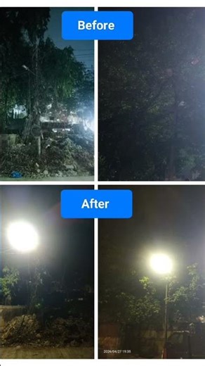 In Aliyabad street lights not working properly and now working properly thank you TGSPDCL.