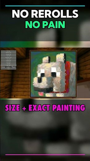 Better Painting Placement — Choose Minecraft Paintings Instantly